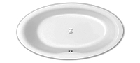 Oval-Badewannen