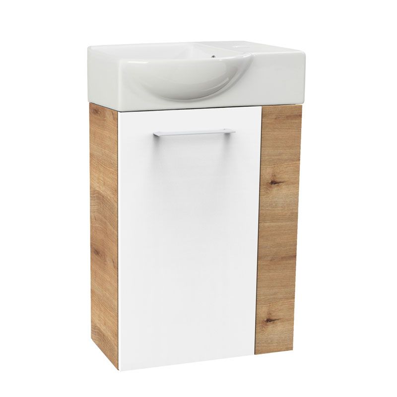 Fackelmann Small Bathroom Collection Waschtisch mit Unterschrank