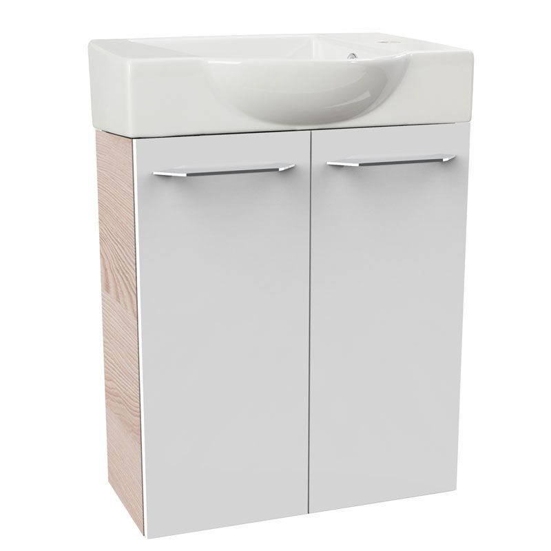 Fackelmann Small Bathroom Collection Waschtisch mit Unterschrank