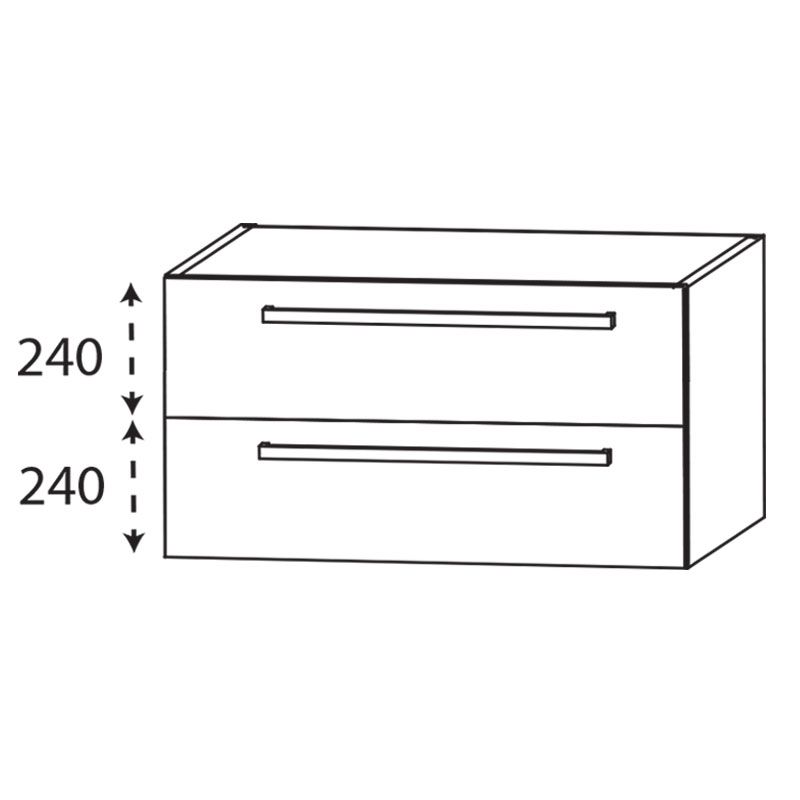 Laguna Platino 2.0 Waschtischunterschrank