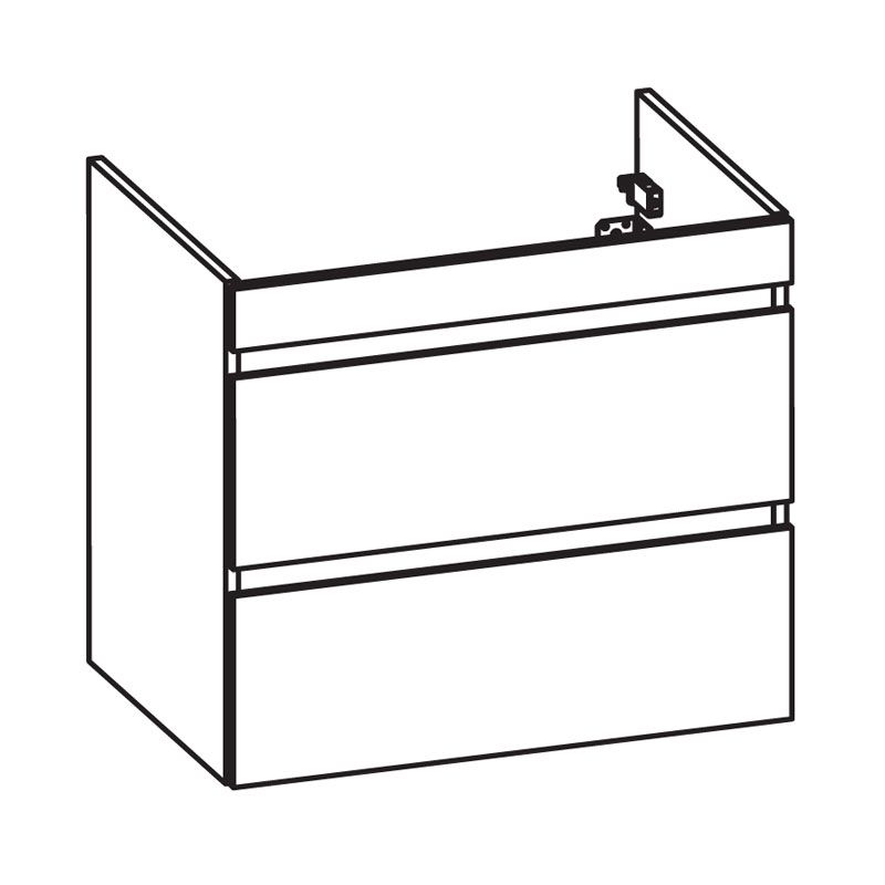 Pelipal PCON Waschtischunterschrank