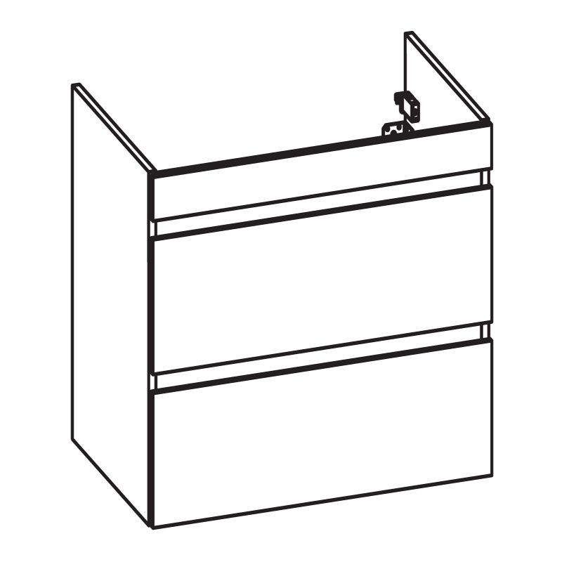 Pelipal PCON Waschtischunterschrank
