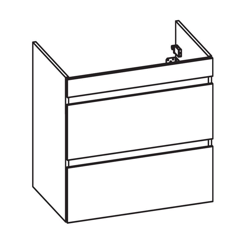 Pelipal PCON Waschtischunterschrank