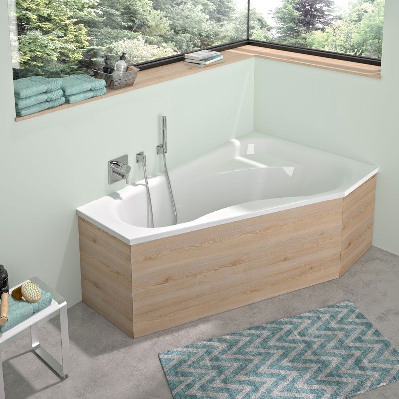 Repabad Tika Raumspar-Badewanne