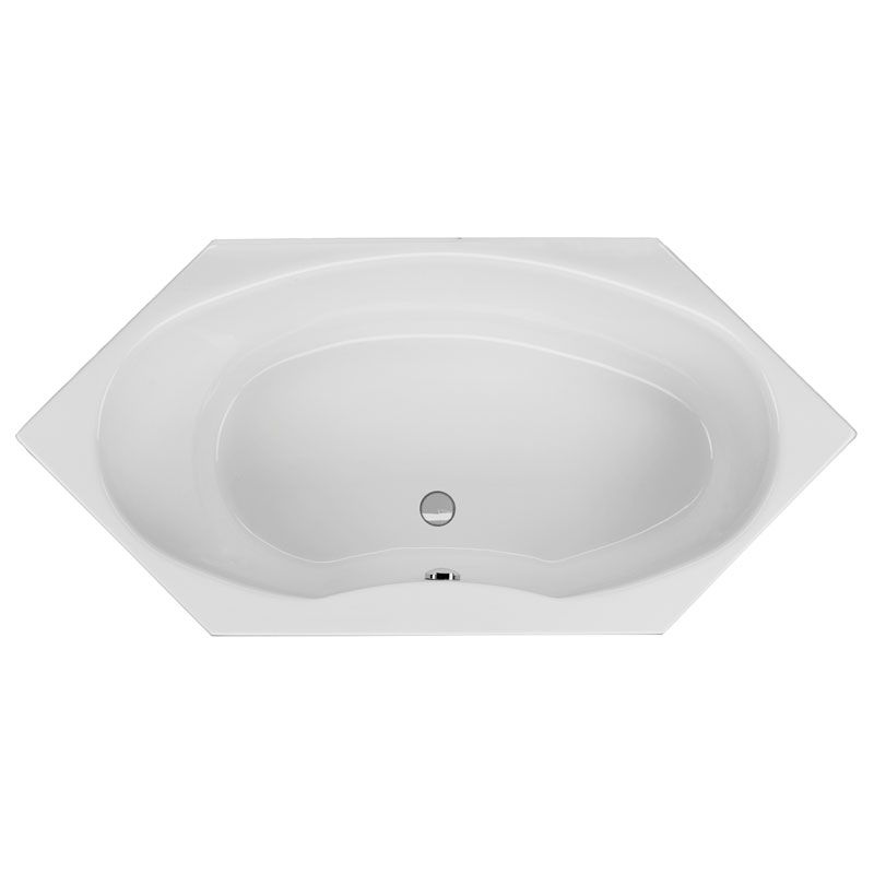 Schröder Wannentechnik Badewannen Sechseck-Badewanne
