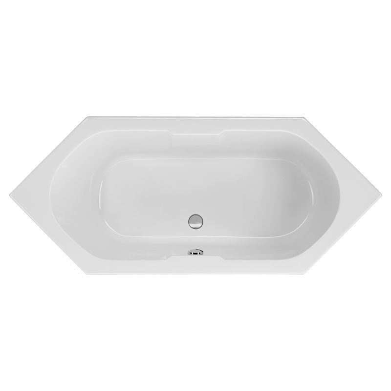 Schröder Wannentechnik Badewannen Sechseck-Badewanne