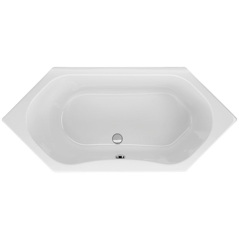 Schröder Wannentechnik Badewannen Sechseck-Badewanne