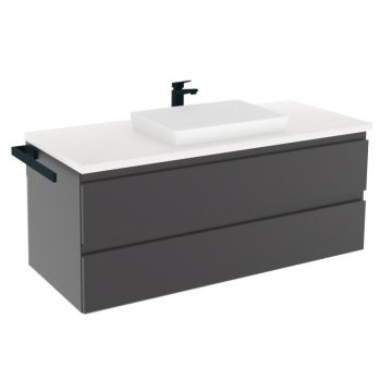 b collection b straight Waschtisch mit Unterschrank 22 - 121,2 cm