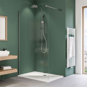 Breuer Entra Walk In Dusche - Duschwand alleinstehend 80 cm Ambiente 1