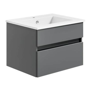 badshop.de Aurora Badmöbel Set 1 - 62 cm, Unterschrank Seitenansicht