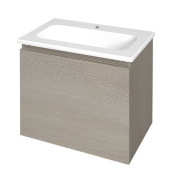 Burgbad Bel Keramik Waschtisch mit Unterschrank 1 Auszug