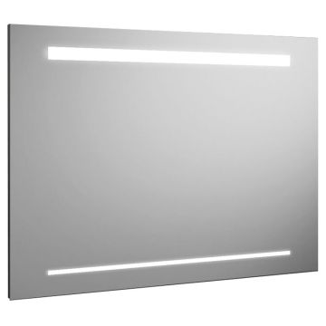 Burgbad Iveo Leuchtspiegel mit horizontaler LED-Beleuchtung