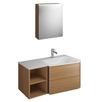 Burgbad Badu Badmöbel Set 1-5 - 92 cm