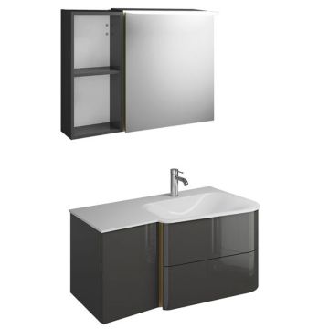 Burgbad Badu Badmöbel Set 2-5 - 92 cm - 1