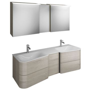 Burgbad Badu Badmöbel Set 4-5 - 152 cm