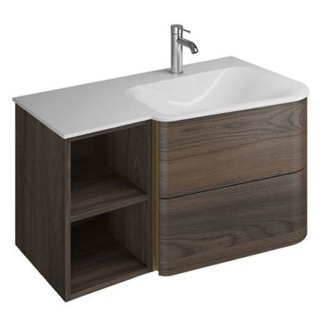 Burgbad Badu Waschtisch mit Unterschrank Set 1 - 92 cm