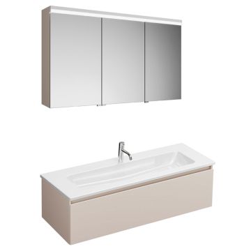 Burgbad LIN20 Badmöbel Set 123 cm