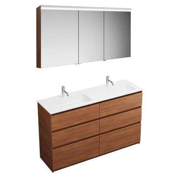 Burgbad LIN20 Badmöbel Set 142 cm