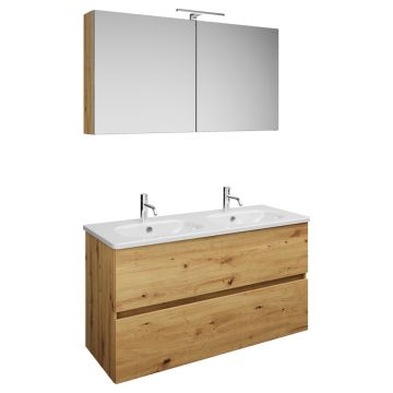 Burgbad Rocio Badmöbel Set 120 cm Eiche Dekor Urban