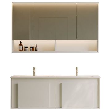 Burgbad Moto Badmöbel Set 142 cm