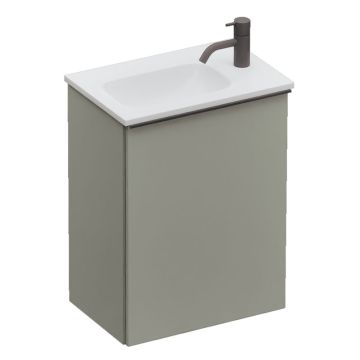 Burgbad Fiumo 2.0 Waschtisch mit Unterschrank Set - 47 cm