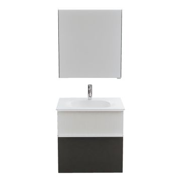 Burgbad Fiumo 2.0 Badmöbel Set - 62 cm