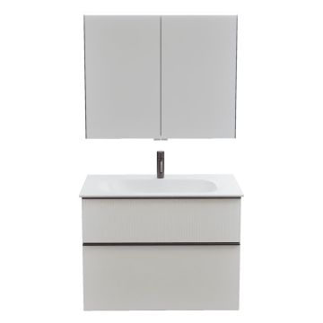 Burgbad Fiumo 2.0 Badmöbel Set - 82 cm