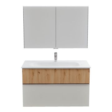 Burgbad Fiumo 2.0 Badmöbel Set - 102 cm