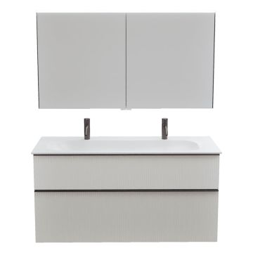 Burgbad Fiumo 2.0 Badmöbel Set - 122 cm