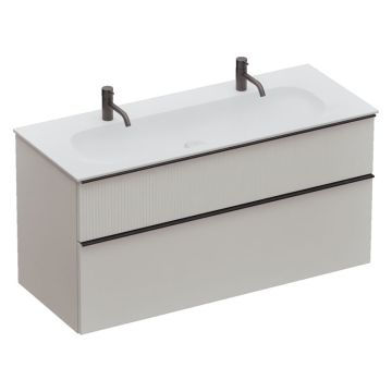 Burgbad Fiumo 2.0 Waschtisch mit Unterschrank Set - 122 cm