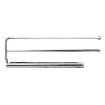 Fackelmann Zubehör Handtuchhalter Chrom glänzend, kugelgelagert