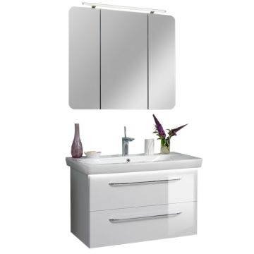 Fackelmann Milano Badmöbel Set 2 - 90 cm