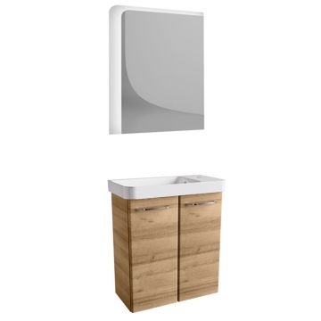 Fackelmann Milano Badmöbel Set 7 / Gäste - 55,5 cm