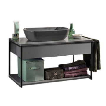 Fackelmann New York Waschtisch mit Unterschrank - 87,2 cm