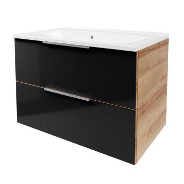 Fackelmann B.Brillant Waschtisch mit Unterschrank - 80 cm