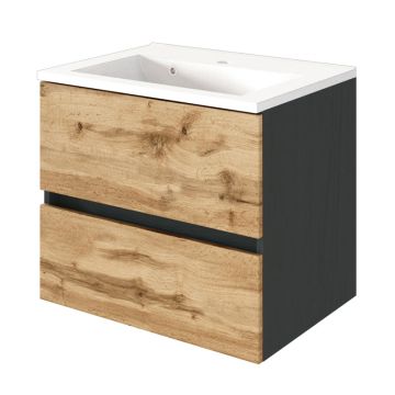 Held Möbel Lucca Waschtisch mit Unterschrank - 60 cm