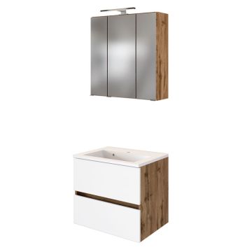 Held Möbel Lucca Badmöbel Set 1 - 60 cm