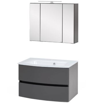 Held Möbel Kopenhagen Badmöbel Set 80 cm