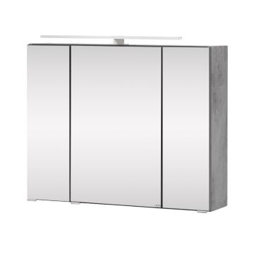 Held Möbel Stockholm Spiegelschrank 3D - 80 cm