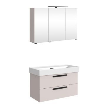 Held Möbel Aveiro Badmöbel Set 7 - 100 cm