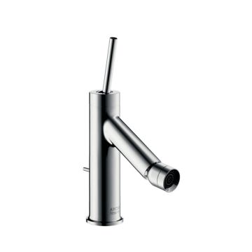 Axor Starck Bidetarmatur mit Hebelgriff und Zugstangen-Ablaufgarnitur