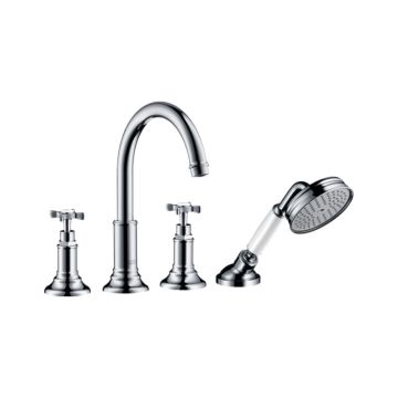 Axor Montreux Fliesenbankarmatur mit Kreuzgriffen