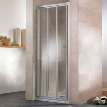 HSK Favorit Gleittür für Nische Echtglas