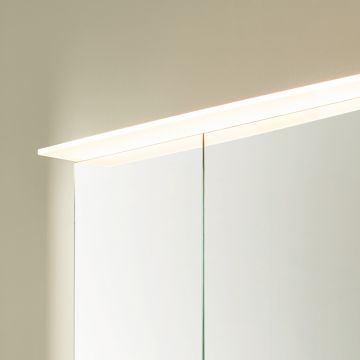 Laguna Spiegelschränke Aufbau- u. Aufsatzleuchte - 60 cm, asymmetrisch