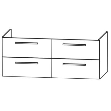 Laguna Waschtischunterschränke 115 cm - Skizze