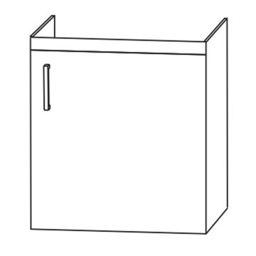 Laguna Waschtischunterschrank 32 cm Skizze