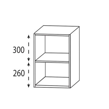 Laguna Highline 100 Plattenunterschrank - 20 cm Skizze