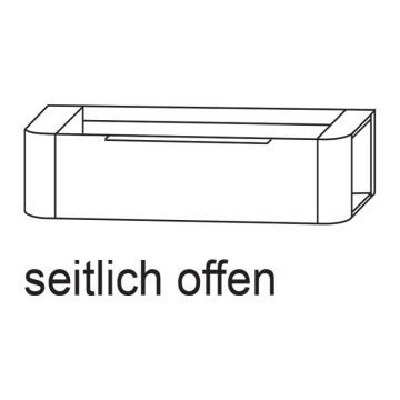 Laguna Orbis Waschtischunterschrank - 131 cm Skizze
