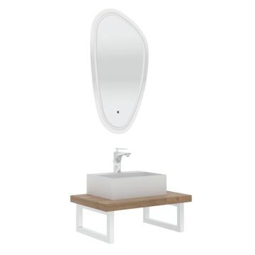 Laguna Platino 2.0 Badmöbel Set - 61,2 cm