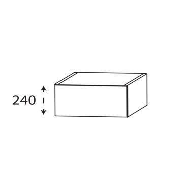 Laguna Platino 2.0 Unterschrank - 30 cm Skizze